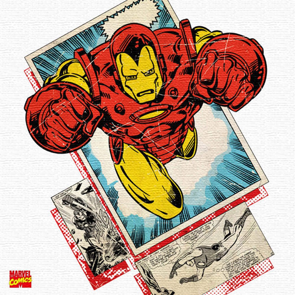 Amazon.co.jp: マーベル アイアンマン アートパネル 30cm × 30cm 日本